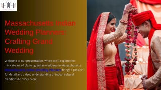 Massachusetts Indian Wedding Planners Crafting Grand Wedding