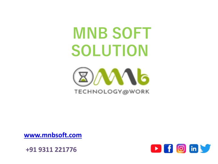 mnb soft solution