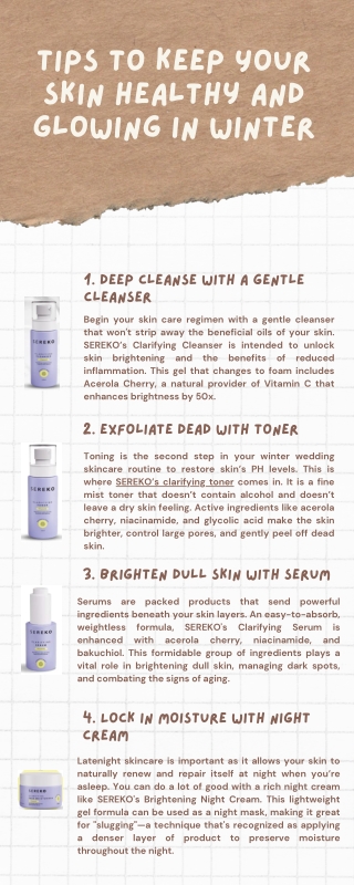 Tips to Keep Your Skin Healthy and Glowing in Winter