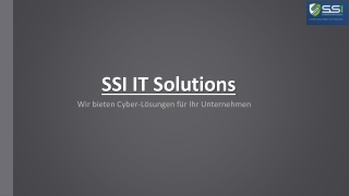 ssi it solutions