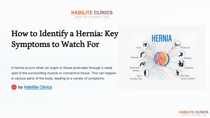 how to identify a hernia key symptoms to watch for