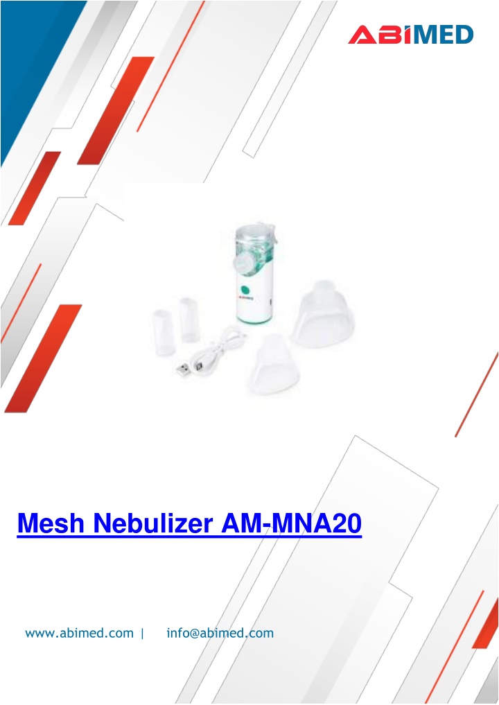 mesh nebulizer am mna20