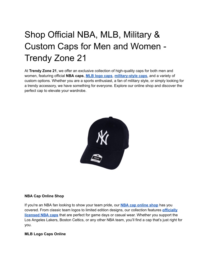 shop official nba mlb military custom caps