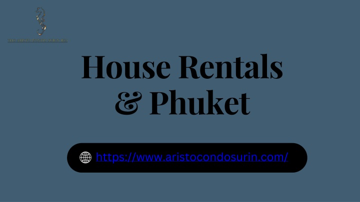 house rentals phuket