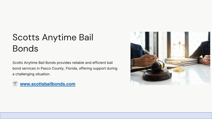 scotts anytime bail bonds