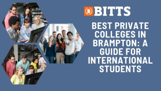best private colleges in brampton a guide