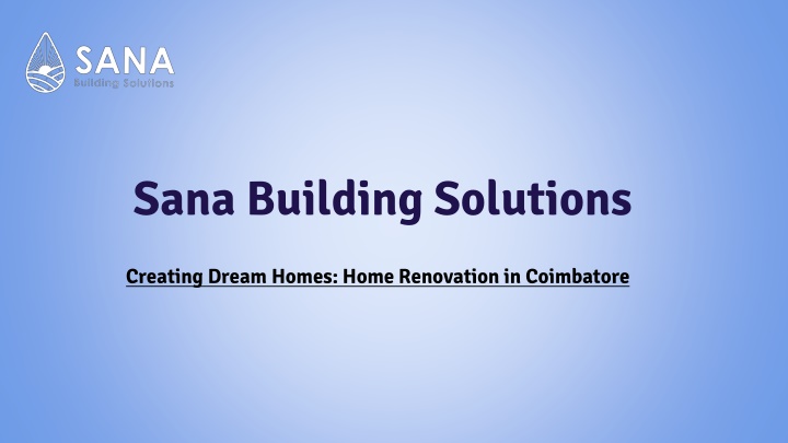 sana building solutions