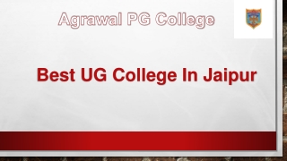 agrawal pg college