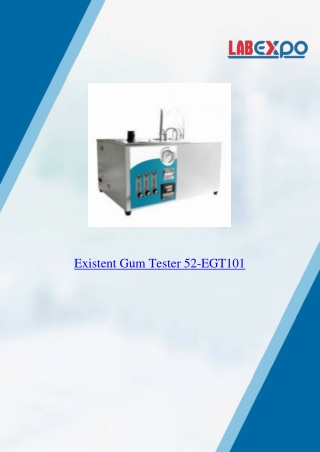 existent gum tester 52 egt101