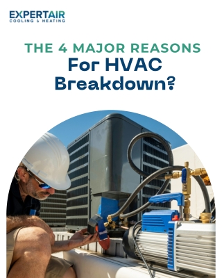 THE 4 MAJOR REASONS  For HVAC Breakdown?