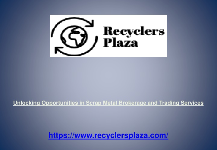 https www recyclersplaza com