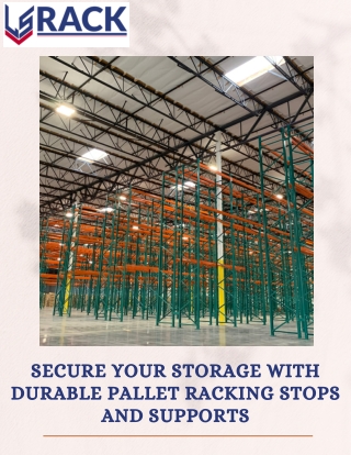 Secure Pallet Stoppers and Racking Stops for Safe Warehouse Operations