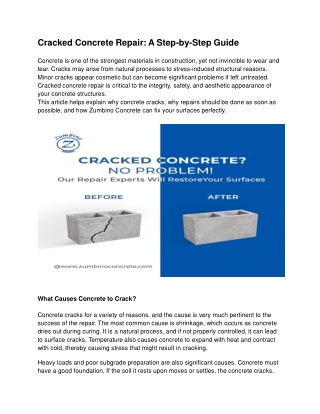 Cracked Concrete Repair_ A Step-by-Step Guide