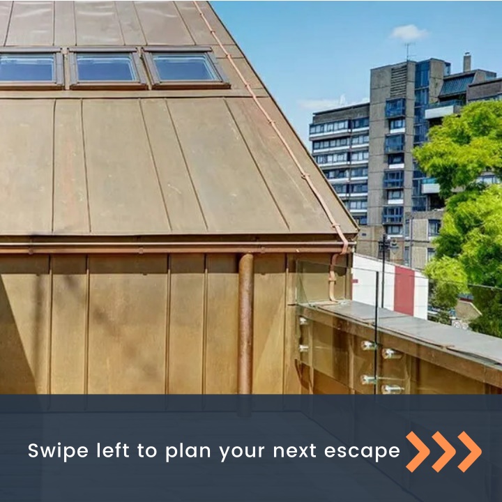 swipe left to plan your next escape