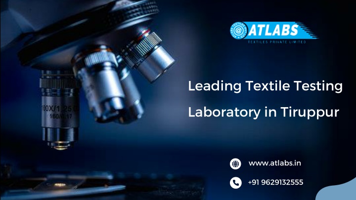 leading textile testing laboratory in tiruppur