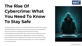 The Rise Of Cybercrime What You Need To Know To Stay Safe