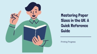 Mastering Paper Sizes in the UK A Quick Reference Guide