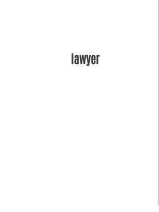 LAWYER