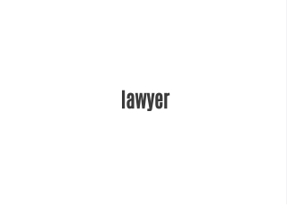 LAWYER