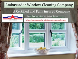 Sparkling Homes with Residential Window Cleaning in St. Louis