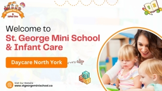 Day Care Schools in North York - St. George Mini School