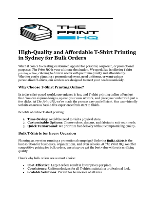 Bulk t shirts