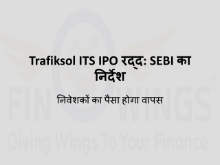 trafiksol its ipo sebi