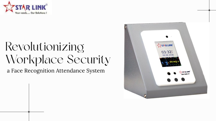 revolutionizing workplace security