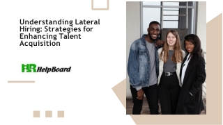 understanding lateral hiring strategies