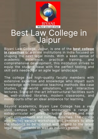 best law college in jaipur