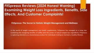 fitspresso reviews 2024 honest warning examining