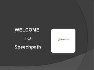 welcome to speechpath