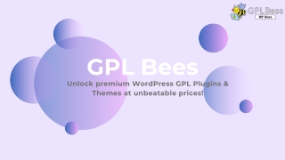 Affordable GPL Plugins & Themes for WordPress – GPLBees