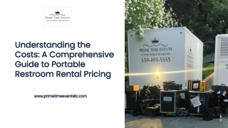 Understanding the Costs A Comprehensive Guide to Portable Restroom Rental Pricing