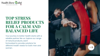 Top Stress Relief Products for a Calm and Balanced Life