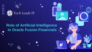 Role of Artificial Intelligence in Oracle Fusion Financials
