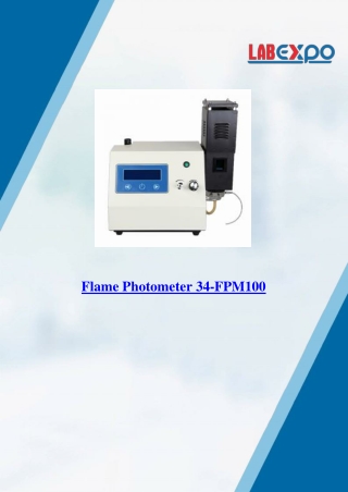 flame photometer 34 fpm100