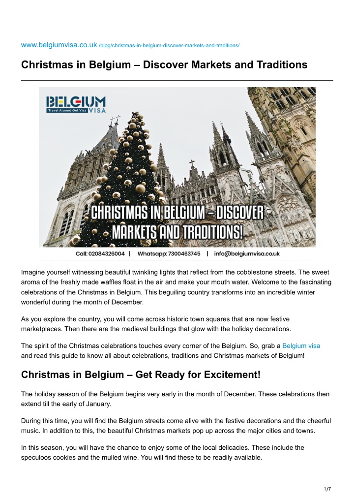 www belgiumvisa co uk blog christmas in belgium