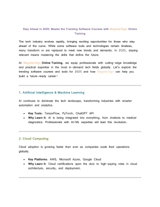 stay ahead in 2025 master the trending software