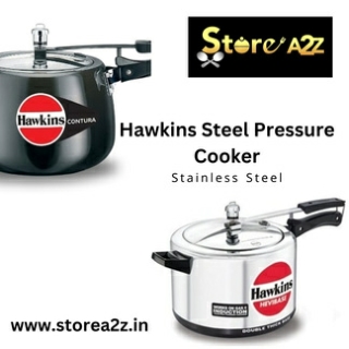Hawkins Steel Pressure Cooker – Shop Now at Store A2Z