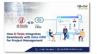 How D-Tools Integrates Seamlessly with Zoho CRM for Project Management