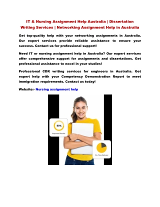 it nursing assignment help australia dissertation