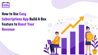 how to use easy subscriptions app build