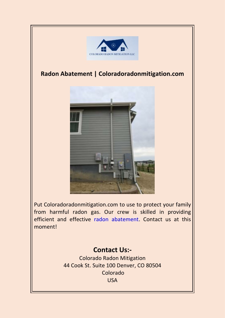 radon abatement coloradoradonmitigation com