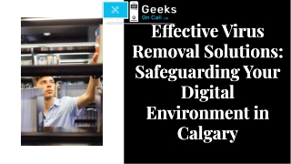 e ective virus removal solutions safeguarding