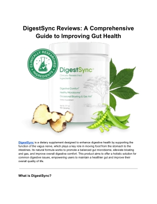 digestsync reviews a comprehensive guide