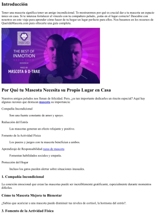 Razones para Darle a tu Mascota un Espacio Único en Casa