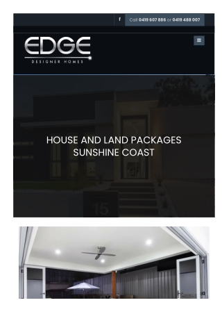 House and land packages Sunshine Coast