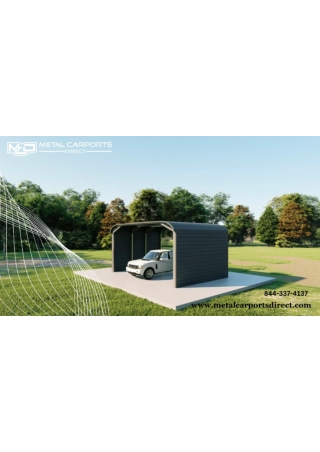 Affordable and Strong: Single Car Metal Carports for You