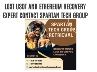 lost usdt and ethereum recovery expert contact